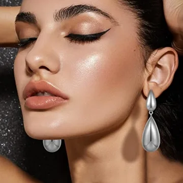 Long Waterdrop Earrings for Women - Stylish & Lightweight