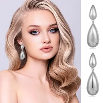 Long Waterdrop Earrings for Women - Stylish & Lightweight
