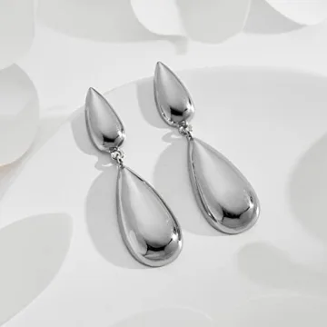 Long Waterdrop Earrings for Women - Stylish & Lightweight