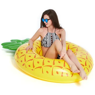 Luxy Float Giant Inflatable Pineapple Pool Float for All Ages