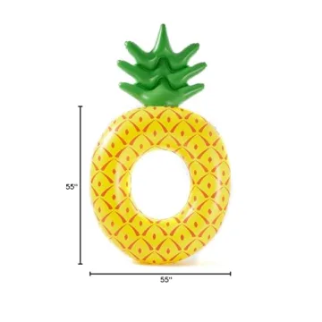 Luxy Float Giant Inflatable Pineapple Pool Float for All Ages