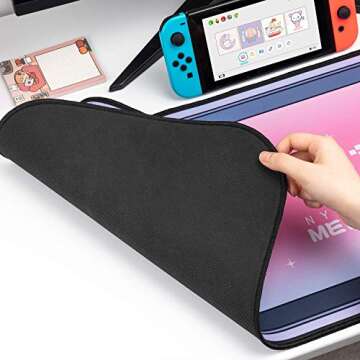 YOCORE Cat Ear Mouse Pad for Gaming and Home Office