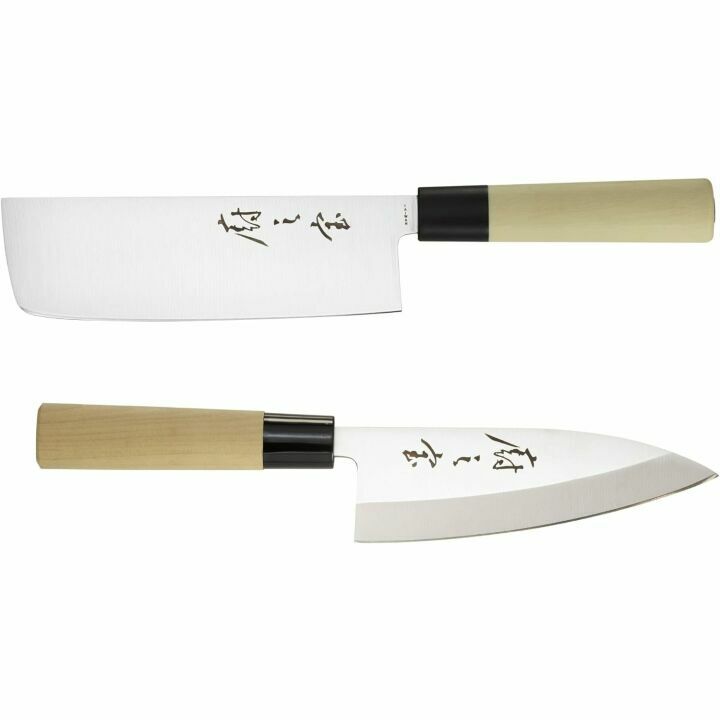 Mercer 2-Piece Asian Knife Set - Essential Culinary Tools