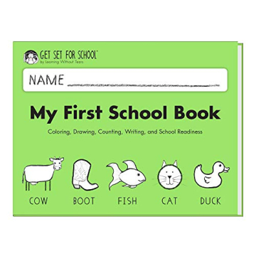 Pre-K Writing Fun: My First School Book - Handwriting Readiness Workbook