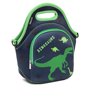 VASCHY Kids Insulated Dinosaur Lunch Bag for School