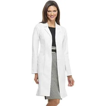 Dickies Contemporary Fit Women's 37" Twill Fitted Lab Coat 82401