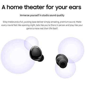 Samsung Galaxy Buds Pro True Wireless Noise Cancelling Earbuds - Phantom Black