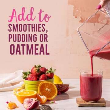 BetterBody Foods Organic Chia Seeds with Omega-3, Non-GMO, Gluten Free, Keto Diet Friendly, Vegan, Good Source of Fiber, Add to Smoothies, 1.25lb