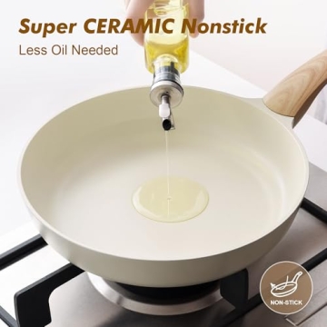 SENSARTE 8-Inch Nonstick Frying Pan - Healthy Cooking Solution