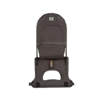 MiniMeis G4, Dark Grey - Lightweight Child Shoulder Carrier - for Kids 6 Months to 4 Years Old