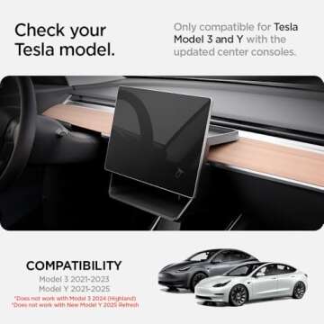 Spigen Under Screen Organizer for Tesla Model 3 & Y