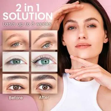 Lash Lift & Brow Lamination Kit for 15 Perfect Applications