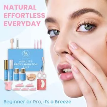 Lash Lift & Brow Lamination Kit for 15 Perfect Applications