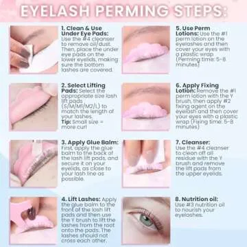 Lash Lift & Brow Lamination Kit for 15 Perfect Applications