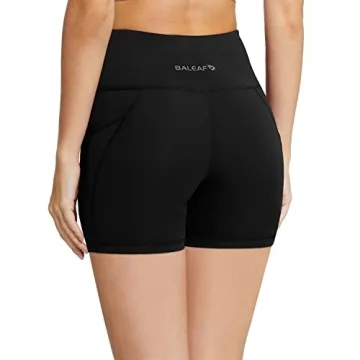 BALEAF Women's Biker Shorts with Pockets for Workouts