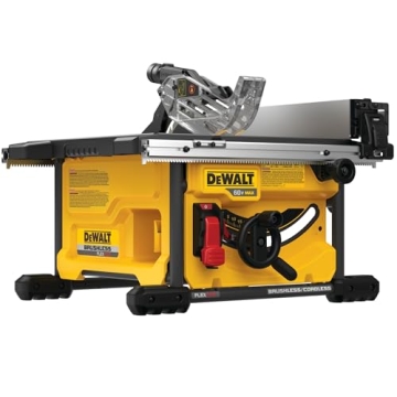 DEWALT FLEXVOLT Table Saw - Powerful, Battery-Operated Tool