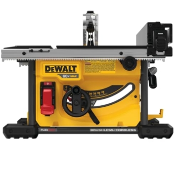 DEWALT FLEXVOLT Table Saw - Powerful, Battery-Operated Tool