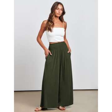 Buy ANRABESS Palazzo Pants for Stylish Summer Comfort