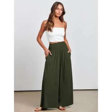 Buy ANRABESS Palazzo Pants for Stylish Summer Comfort