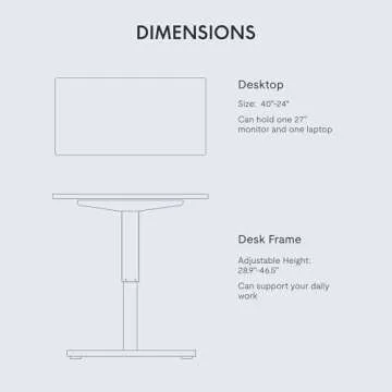 FLEXISPOT EN1 Electric Height Adjustable Desk for Work