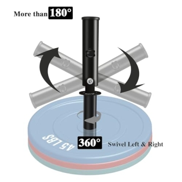 BRTGYM T Bar Row Landmine Attachment for 2" Olympic Bars