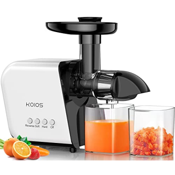 KOIOS Slow Masticating Juicer for Healthy Fresh Juice