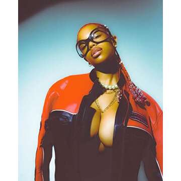 GUVIVI Oversized Fashion Sunglasses for Women Men Wrap Around Classic Oval Black Sun Glasses Ladies Shades