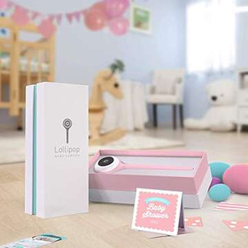 Lollipop Baby Monitor with True Crying Detection - Smart WiFi Camera
