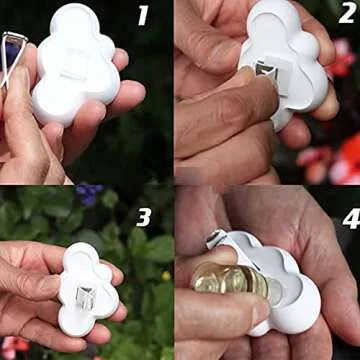 Cute Cloud Shaped Car Air Freshener Diffuser Set