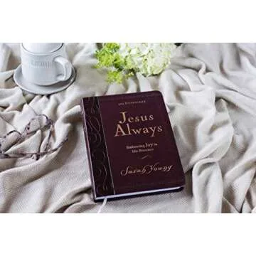 Jesus Always: Large Text Leathersoft 365-Day Devotional