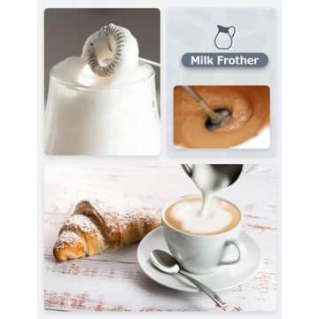 YISSVIC Hand Blender 1200W 5 In 1 Immersion Blender 12 Speed Stick Blender with 500ml Food Grinder 700ml Container Chopper Whisk Puree Infant Food, Smoothies, Sauces Soups (1200W 5 In 1 Blue)