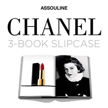 Chanel 3-Book Slipcase- Assouline Coffee Table Book