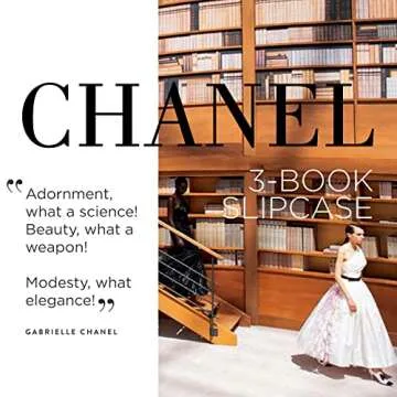 Chanel 3-Book Slipcase- Assouline Coffee Table Book