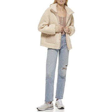 Levi's Sherpa Teddy Jacket for Ultimate Cozy Style