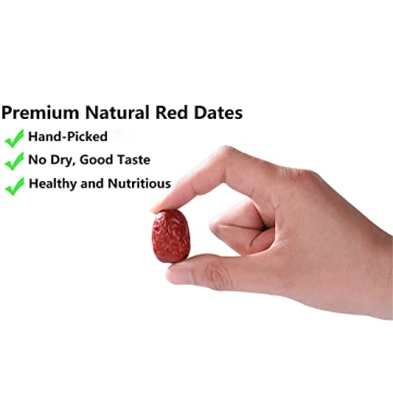 Premium Jujube Red Dates Natural Healthy Snack 1LB