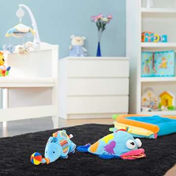 DETUM Black Rug 4x6 Feet - Fluffy Black Area Rugs for Bedroom Shaggy 4' X 6' Living Room Rug Soft Rugs for Kids Room Non-slip Nursery Office Dorm Washable Carpets Home Decor