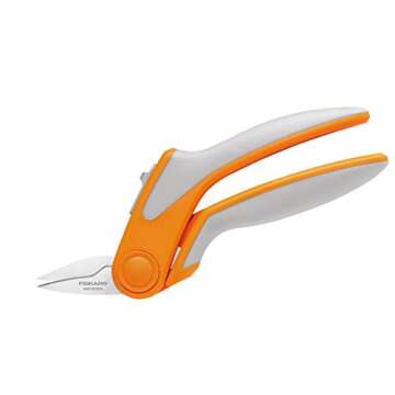 Fiskars 8.5 Inch Softouch Spring Action Rag Quilter Snip