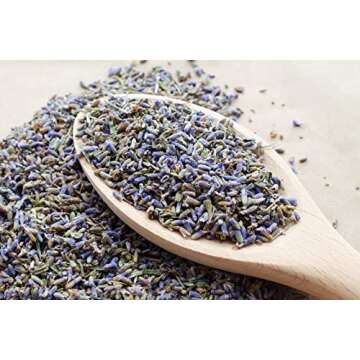 Organic Lavender Tea | 100% Certified Organic | Food Grade Dried Lavender Flowers | Perfect for Tea, Baking, Lemonade, DIY Beauty, Sachets & Fresh Fragrance | 100% Raw Albanian Harvest | Large 4oz