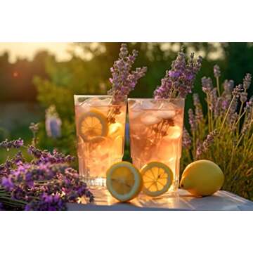 Organic Lavender Tea | 100% Certified Organic | Food Grade Dried Lavender Flowers | Perfect for Tea, Baking, Lemonade, DIY Beauty, Sachets & Fresh Fragrance | 100% Raw Albanian Harvest | Large 4oz