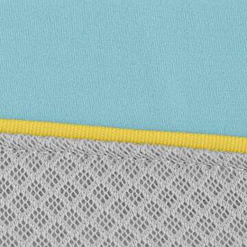 Ruffwear, Jet Stream Dog Cooling Vest, Evaporative Cooling for Hot Weather, Blue Lagoon, Large