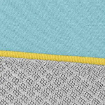 Ruffwear, Jet Stream Dog Cooling Vest, Evaporative Cooling for Hot Weather, Blue Lagoon, Large