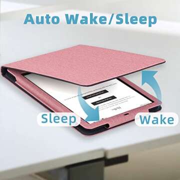 WALNEW Flip Case for 6.8" Kindle Paperwhite 2021