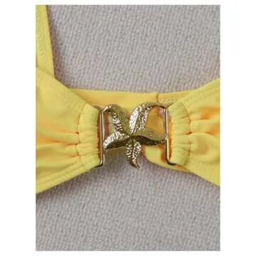 Milumia Women's 2 Piece Bikini Set for Summer Fun