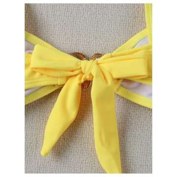 Milumia Women's 2 Piece Bikini Set for Summer Fun