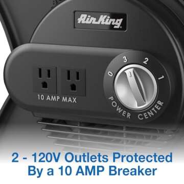 Air King Pivoting Utility Fan for Home and Job Site