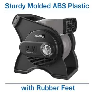 Air King Pivoting Utility Fan for Home and Job Site