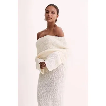 CUTEGAL Women's Sexy Off Shoulder Maxi Dress for Vacation & Parties