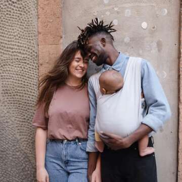 Boba Bliss Hybrid Baby Carrier Soft & Stretchy 7-35 lbs