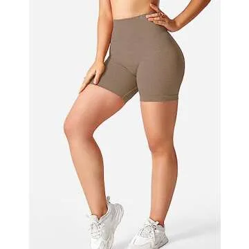 YEOREO Seamless High Waist Shorts for Ultimate Comfort