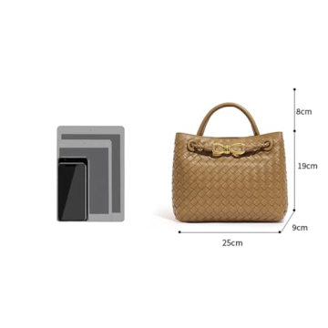 Stylish Women's Woven Handbag - Beaguful Fashion Leather Bag